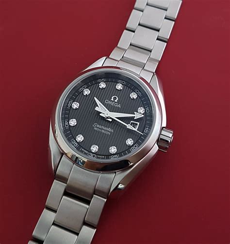 omega seamaster terra diamond.